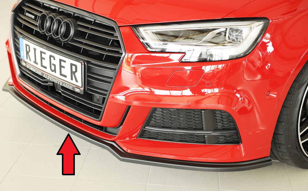 Rieger Tuning splitter Audi A3 / S3 [8V]