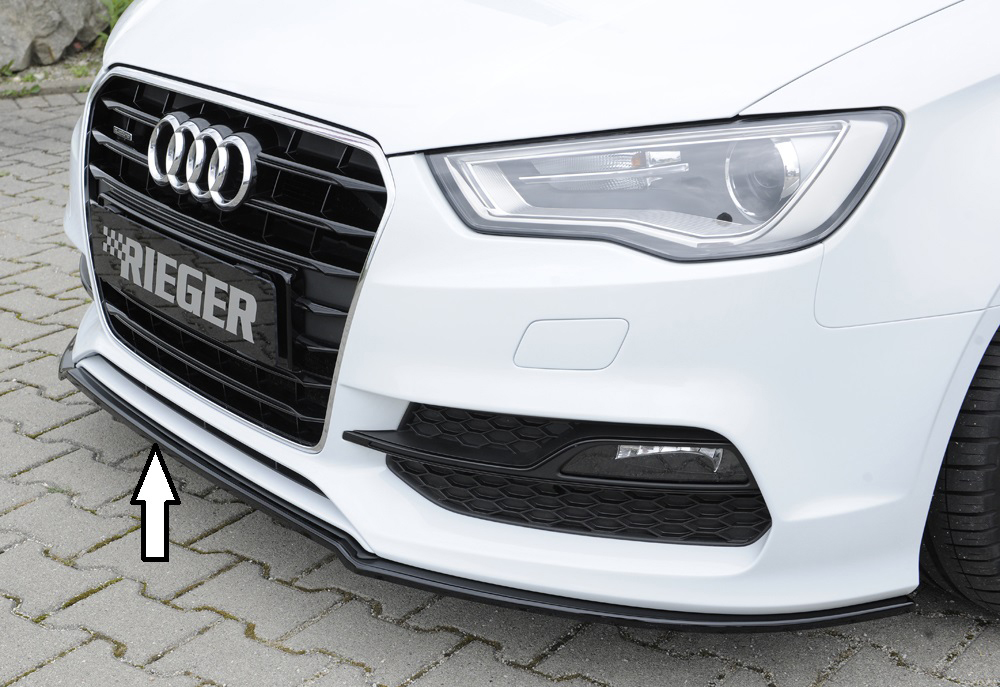Rieger Tuning voorsplitter Audi A3 / S3 [8V]