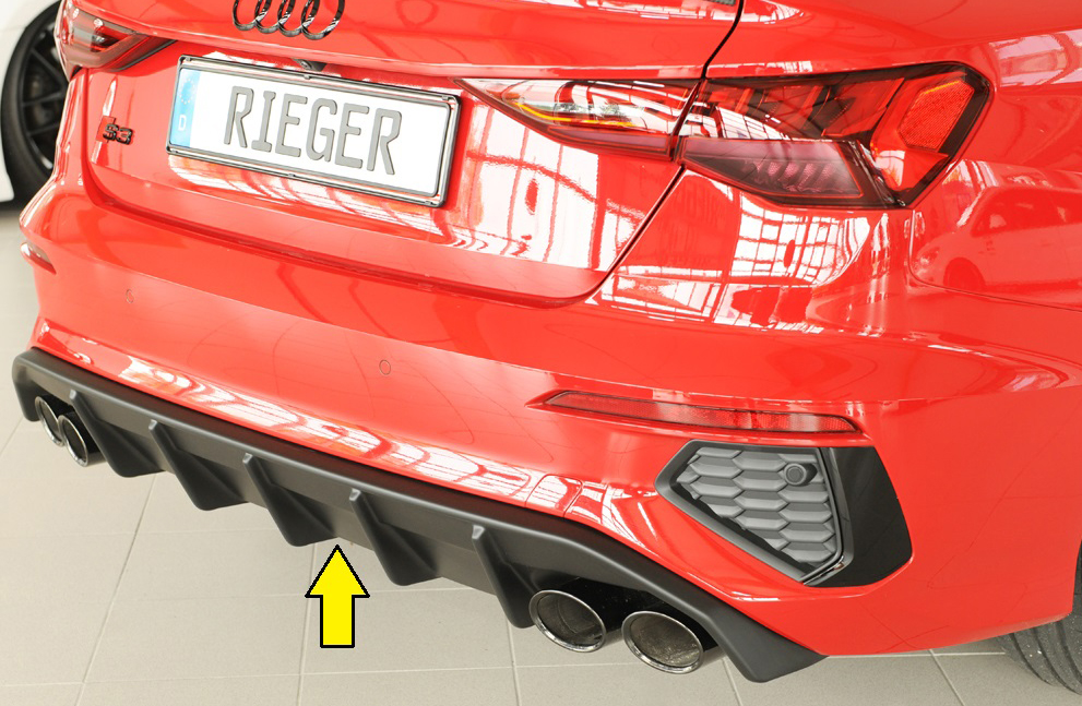Rieger Tuning diffuser Audi A3 / S3 [GY]