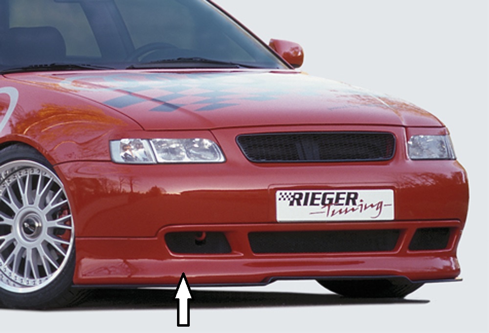 Rieger Tuning voorspoiler lip Audi A3 [8L]