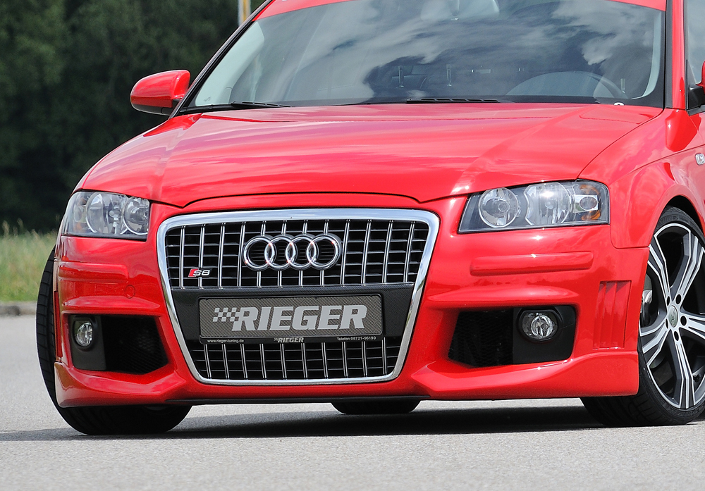 Rieger Tuning voorbumper R-Frame Audi A3 [8P]
