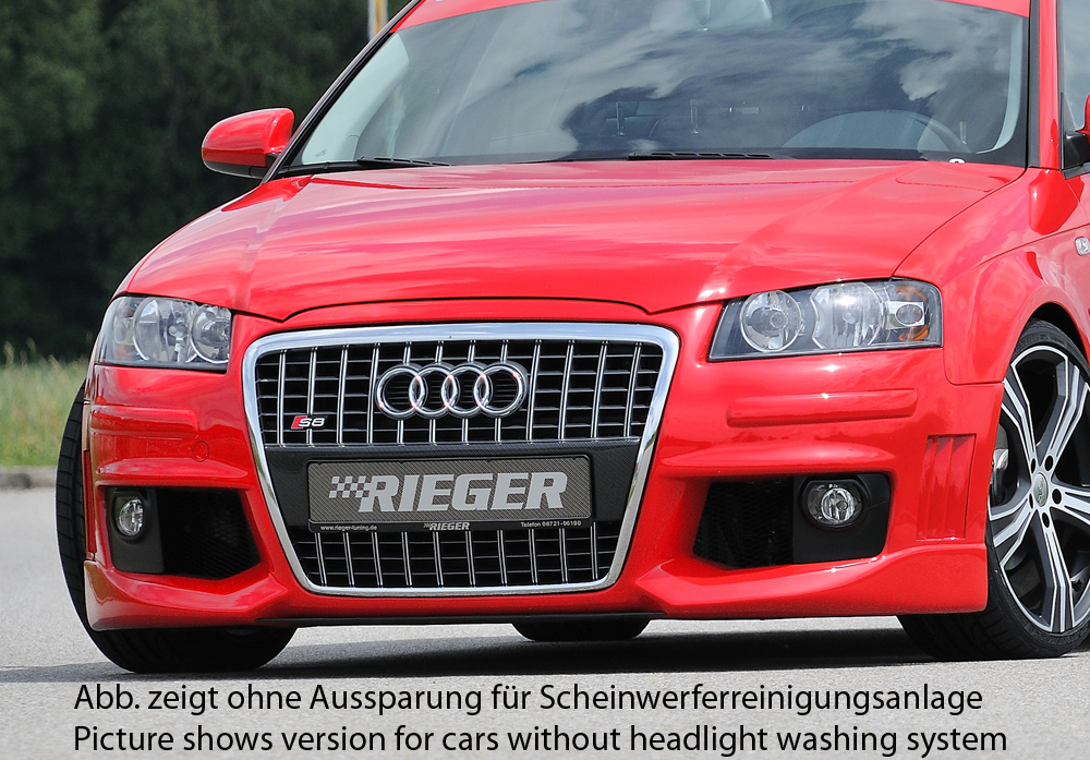 Rieger Tuning voorbumper R-Frame Audi A3 [8P]