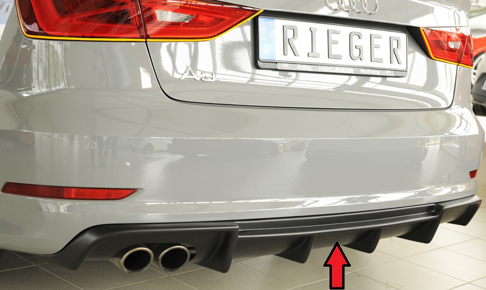 Rieger Tuning diffuser Audi A3 [8V]