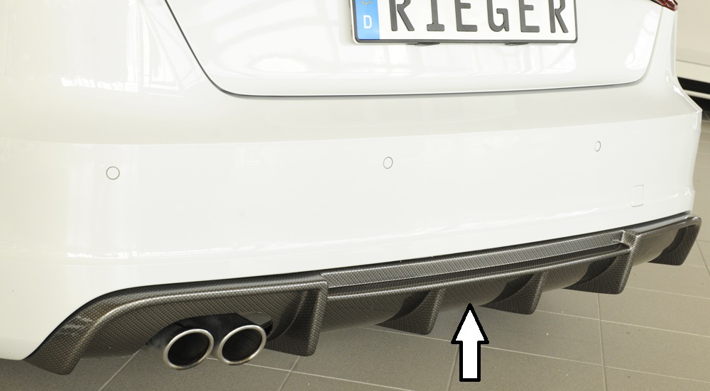 Rieger Tuning diffuser Audi A3 [8V]