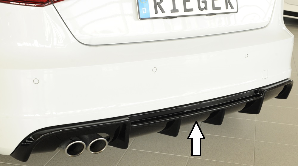 Rieger Tuning diffuser Audi A3 [8V]