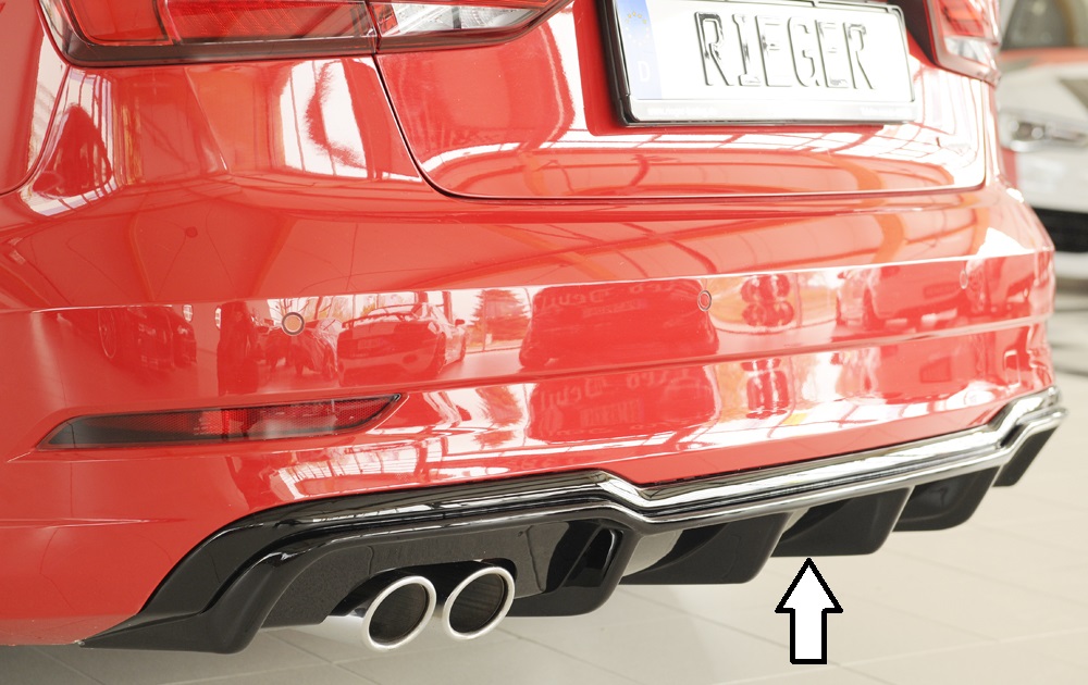 Rieger Tuning diffuser Audi A3 [8V]