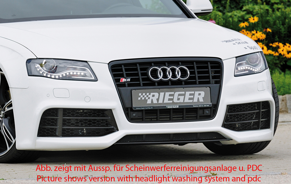 Rieger Tuning voorbumper Audi A4 / S4 [B8]