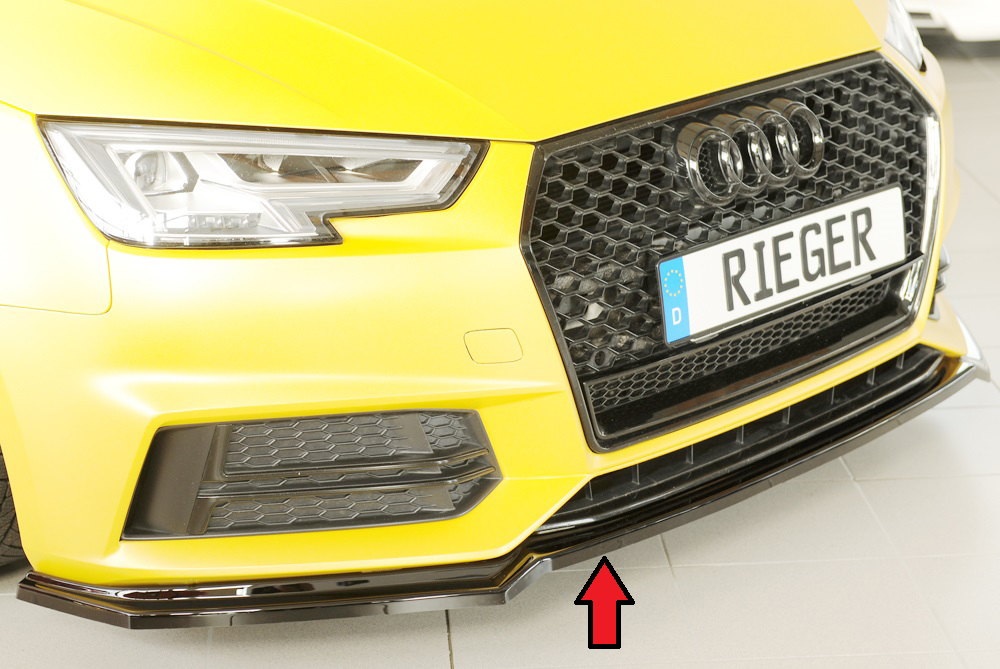 Rieger Tuning splitter Audi A4 / S4 [B9]