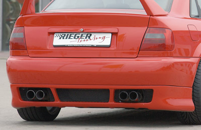 Rieger Tuning achterbumper verlenging RS-Four-Look Audi A4 [B5]