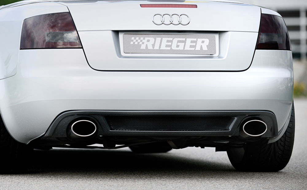 Rieger Tuning achterbumper verlenging Audi A4 [B6/B7]