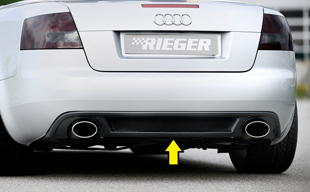Rieger Tuning achterbumper verlenging Audi A4 [B6/B7]