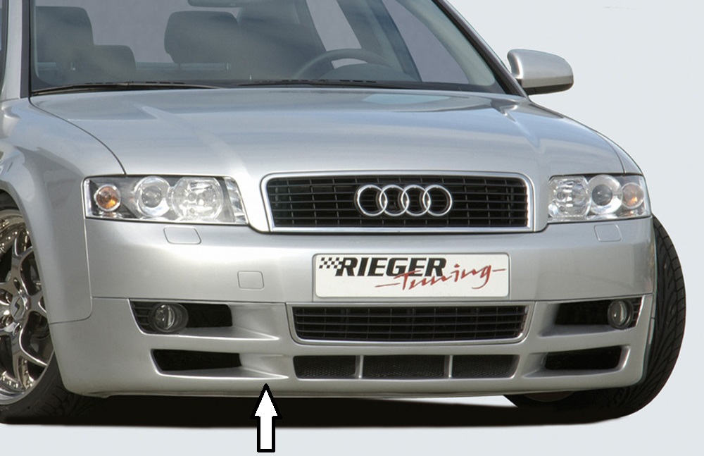 Rieger Tuning voorbumper spoiler verlenging Audi A4 [B6/B7]