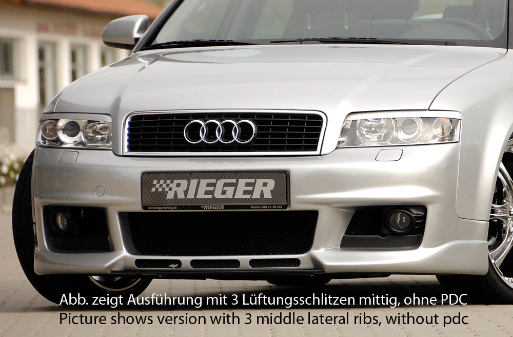 Rieger Tuning voorbumper nieuw design Audi A4 [B6/B7]