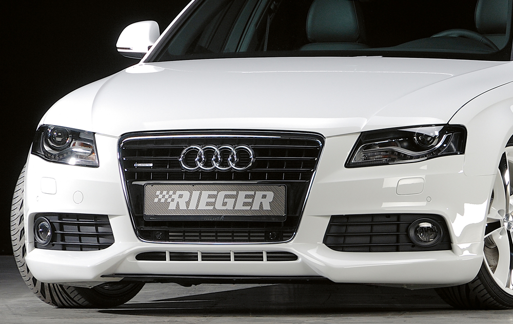 Rieger Tuning voorspoiler lip Audi A4 [B8]