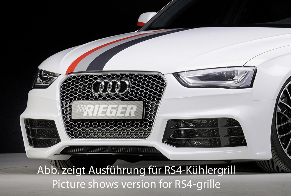 Rieger Tuning voorbumper Audi A4 [B8]