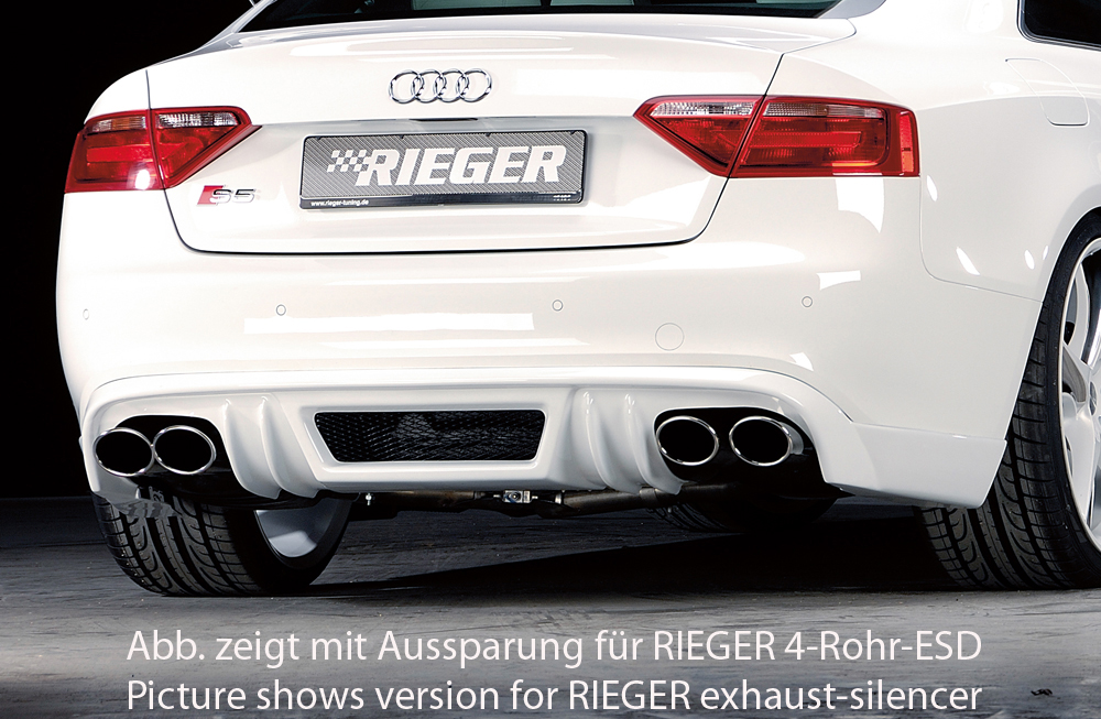 Rieger Tuning achterbumper verlenging Audi A5 / S5 [B8]