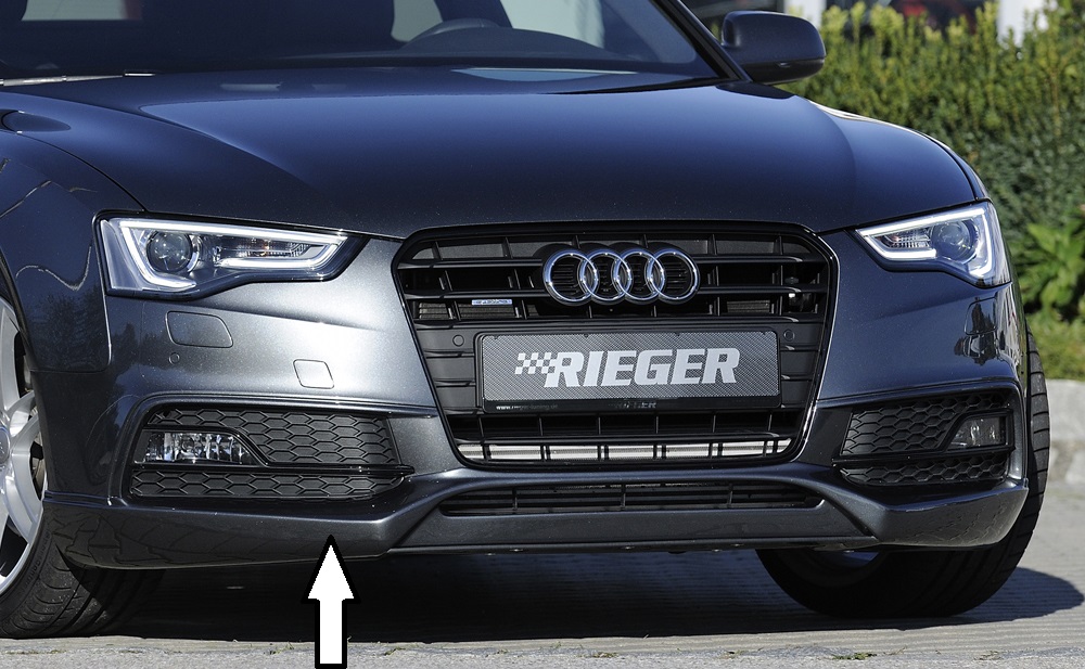 Rieger Tuning voorbumper spoiler lip Audi A5 / S5 [B8]