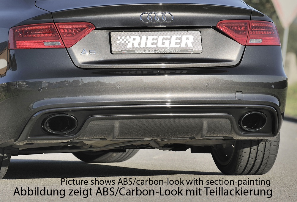 Rieger Tuning diffuser Audi A5 / S5 [B8]