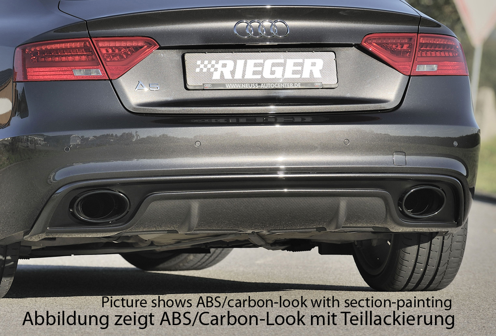 Rieger Tuning diffuser Audi A5 / S5 [B8]