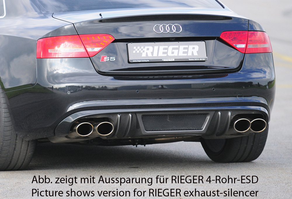 Rieger Tuning diffuser Audi A5 [B8]