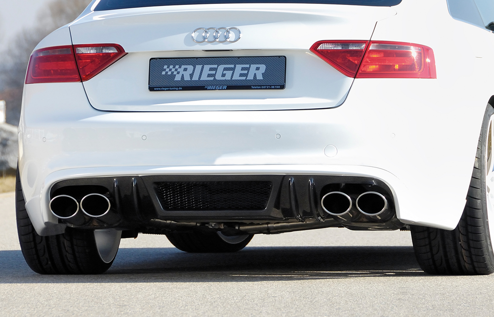 Rieger Tuning achterbumper verlenging Audi A5 [B8]