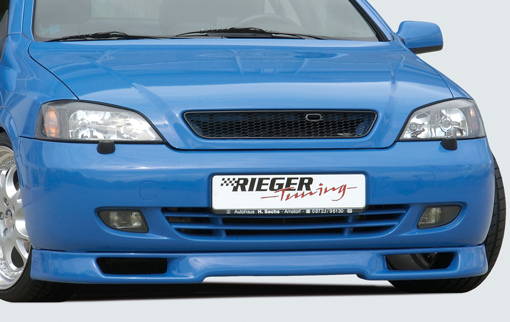 Rieger Tuning voorspoiler lip Opel Astra G