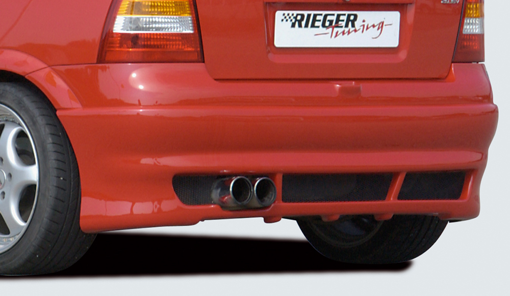 Rieger Tuning achterbumper verlenging Opel Astra G