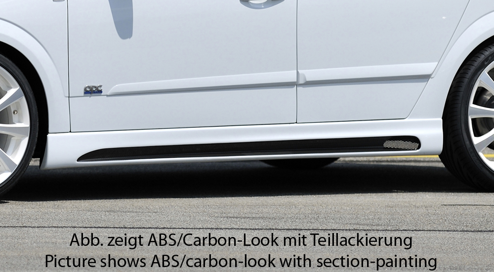 Rieger Tuning sideskirt Rechts Opel Astra H