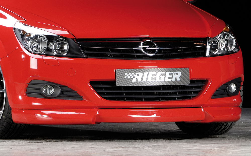 Rieger Tuning voorspoiler lip Opel Astra H
