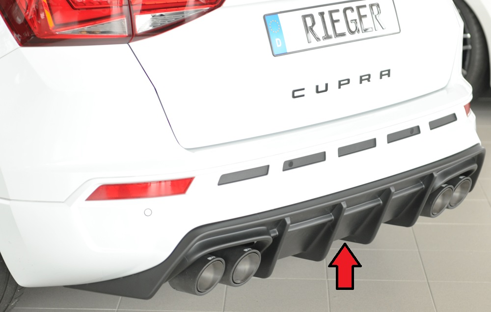 Rieger Tuning diffuser Seat Ateca Cupra 5FP