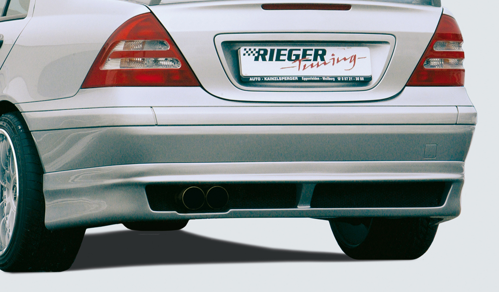 Rieger Tuning achterbumper verlenging Mercedes C klasse [W203]