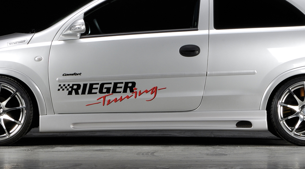 Rieger Tuning sideskirt Rechts Opel Corsa C