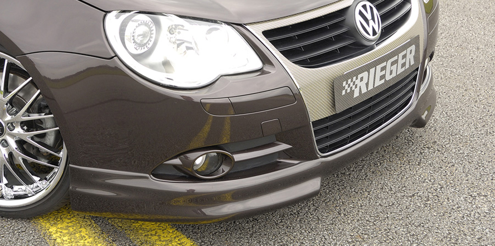 Rieger Tuning voorbumper spoiler lip VW Eos 1F