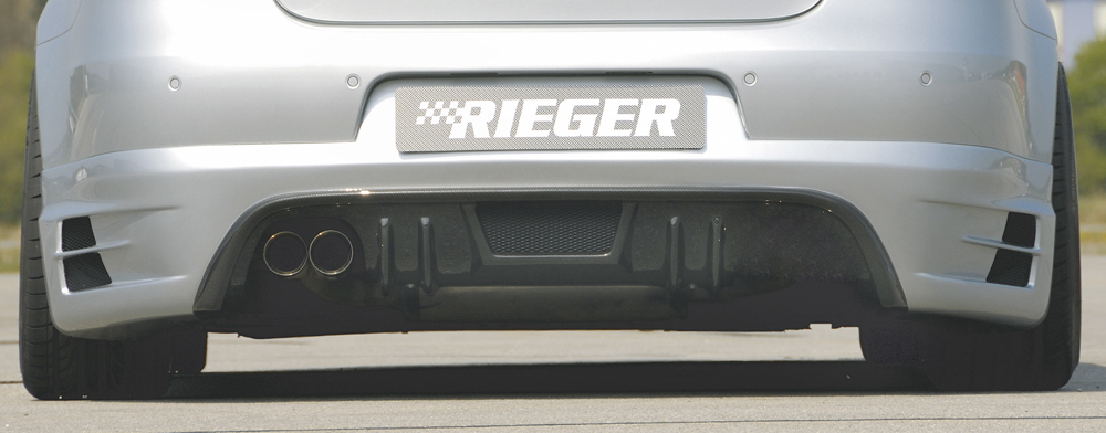 Rieger Tuning achterbumper verlenging VW Eos 1F