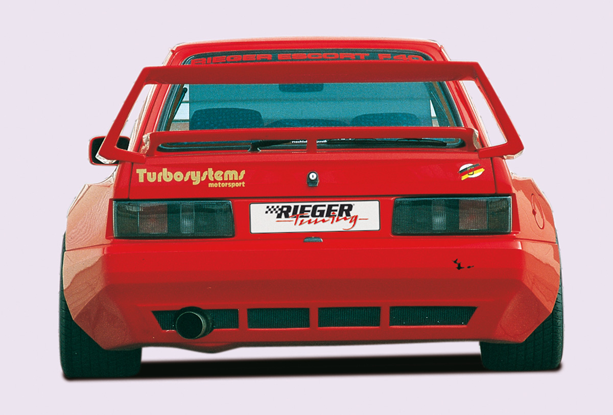 Rieger Tuning achterbumper Ford Escort 3/4