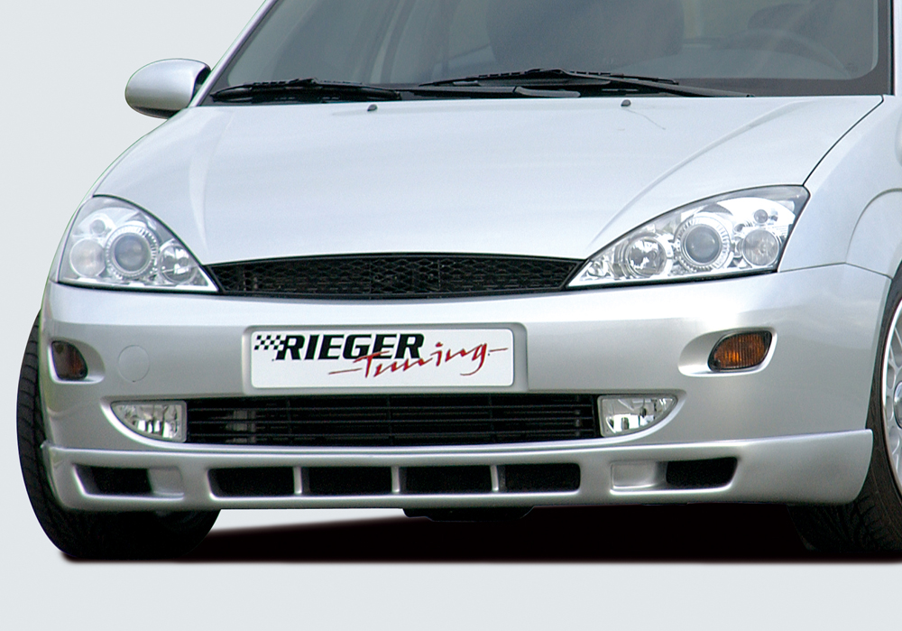Rieger Tuning voorspoiler lip met 6 luchtinlaten Ford Focus 1