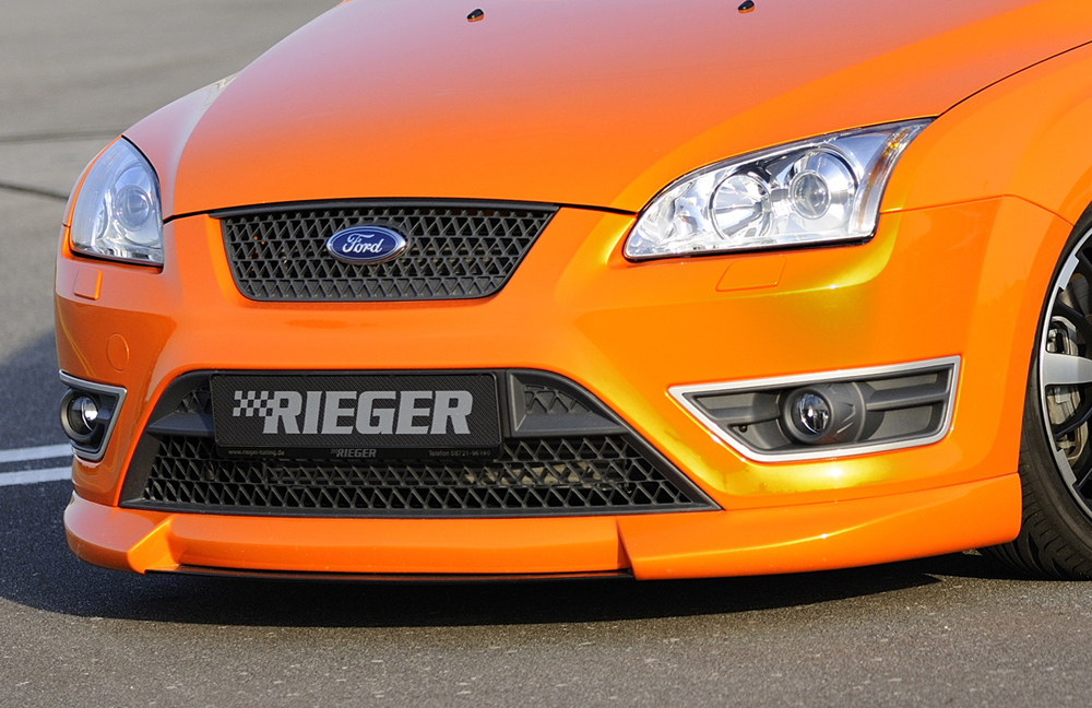 Rieger Tuning voorbumper spoiler lip Ford Focus 2