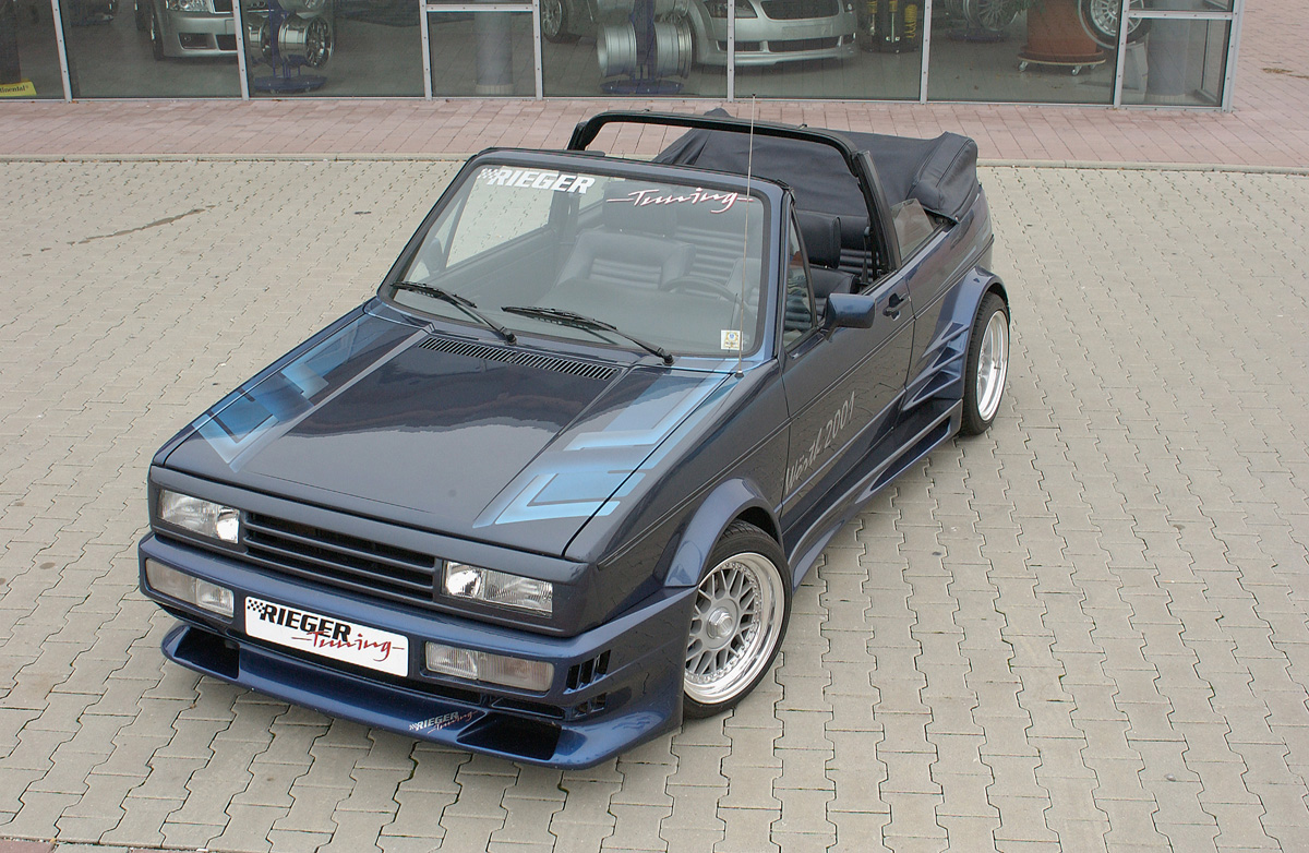 Rieger Tuning voorbumper VW Golf 1 Cabrio