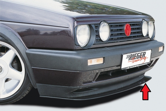 Rieger Tuning splitter VW Golf 2