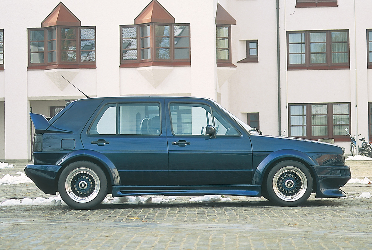 Rieger Tuning achtervleugel VW Golf 2