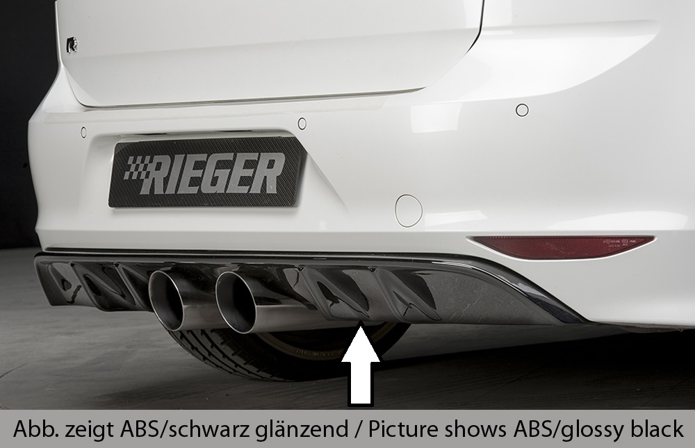 Rieger Tuning diffuser VW Golf 7