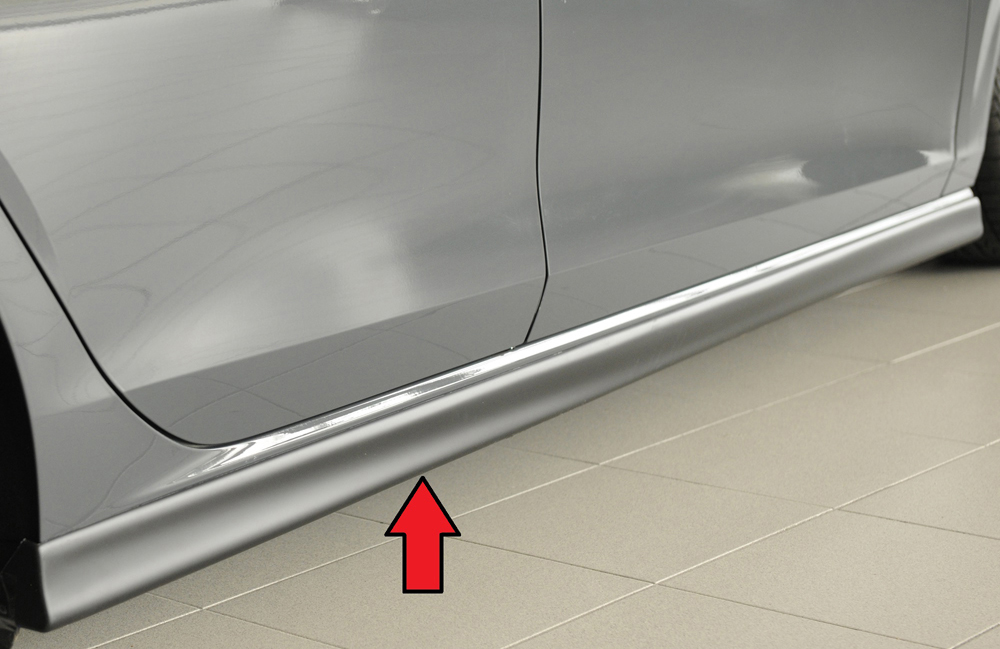Rieger Tuning sideskirt (XS) Rechts Seat Golf 7 / Leon / Cupra