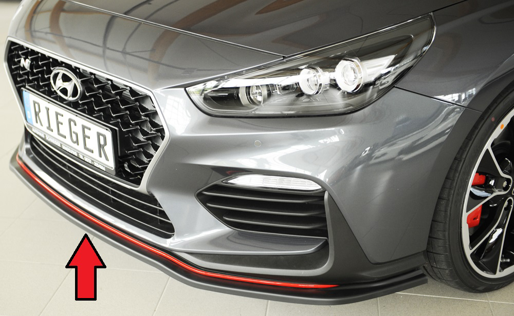 Rieger Tuning splitter Hyundai i30 N