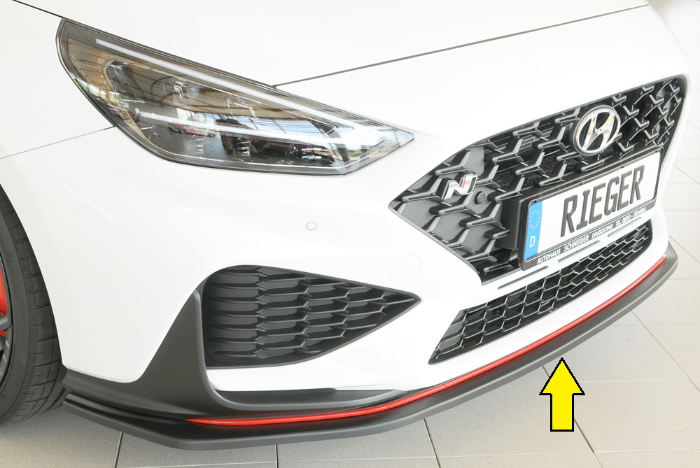 Rieger Tuning splitter Hyundai i30 N