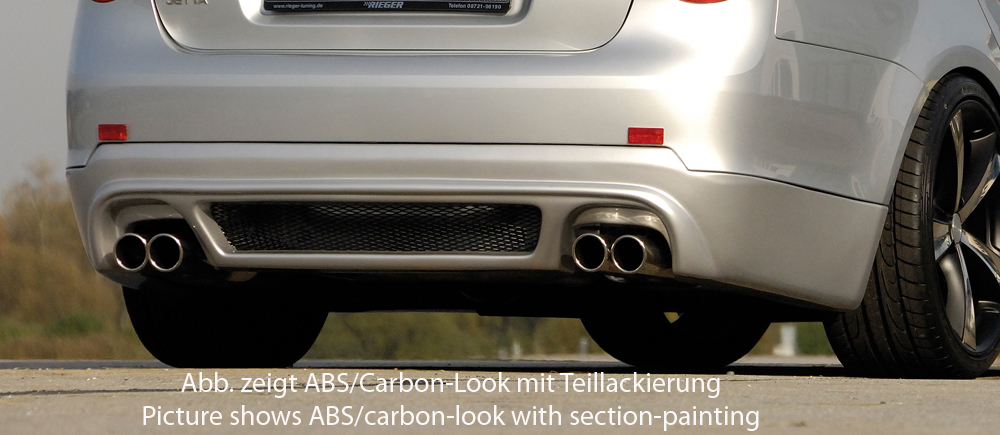 Rieger Tuning achterbumper verlenging VW Jetta 3