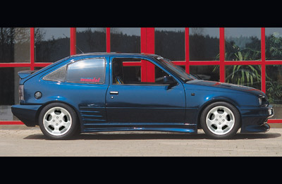 Rieger Tuning spatbord Links Opel Kadett E