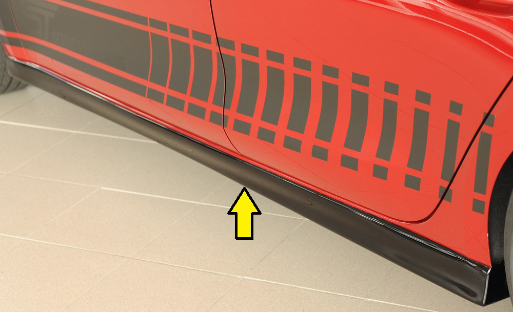 Rieger Tuning sideskirt (XS) Links Cupra Leon [KL]