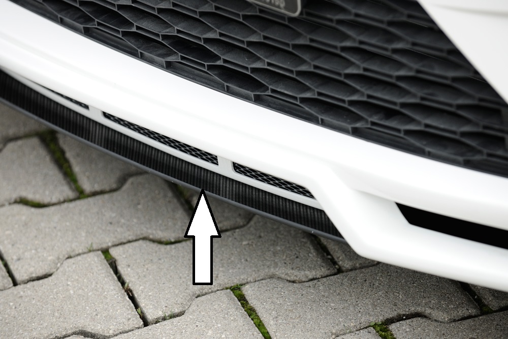 Rieger Tuning splitter Seat Leon FR 5F / Leon Cupra 5F
