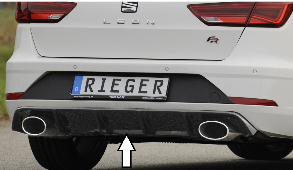 Rieger Tuning diffuser Seat Leon FR ST 5F