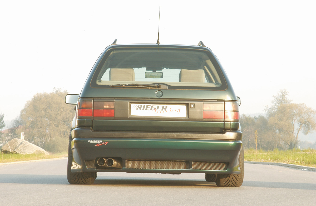 Rieger Tuning achterbumper verlenging VW Passat (35i)